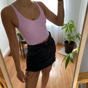 UO Lilac Crop Tank Top💫